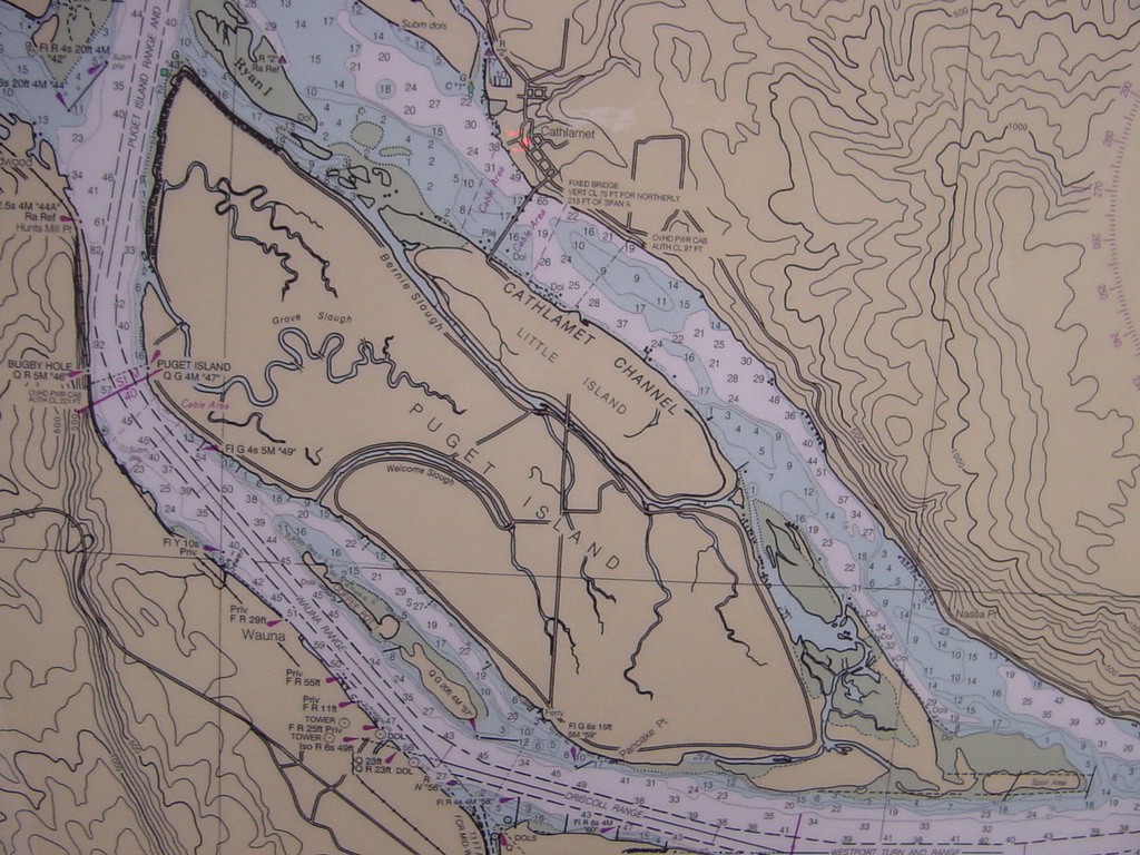 Columbia River Nautical Charts