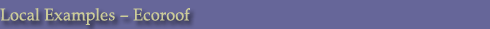 Ecoroof