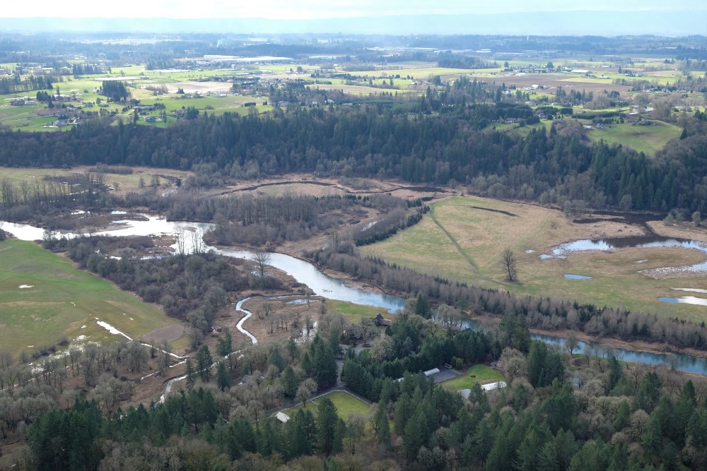 aerial view of the EFLR