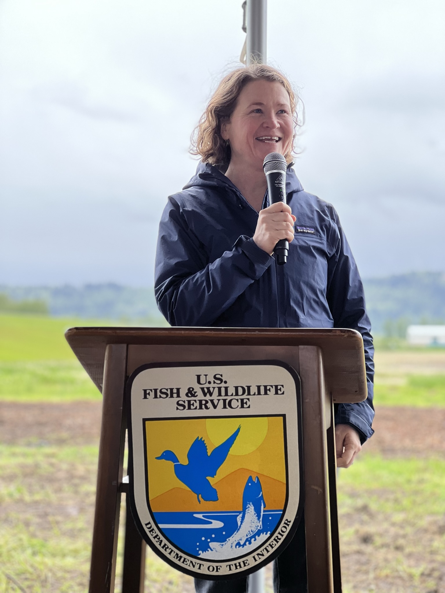 Kas Guillozet, Watersheds Senior Program Director of the Bonneville Environmental Foundation