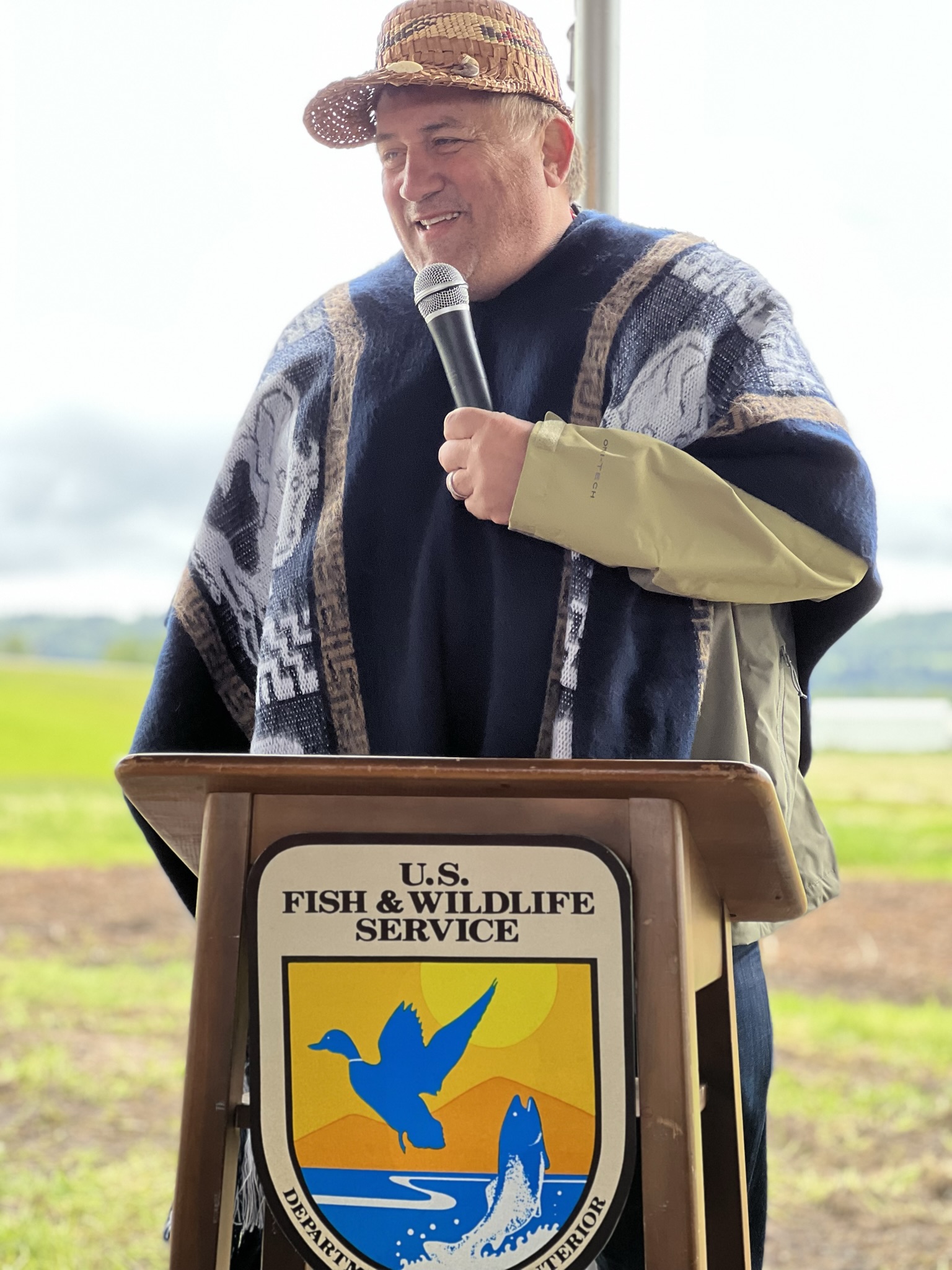 David Barnett, Executive General Council Chair of the Cowlitz Indian Tribe
