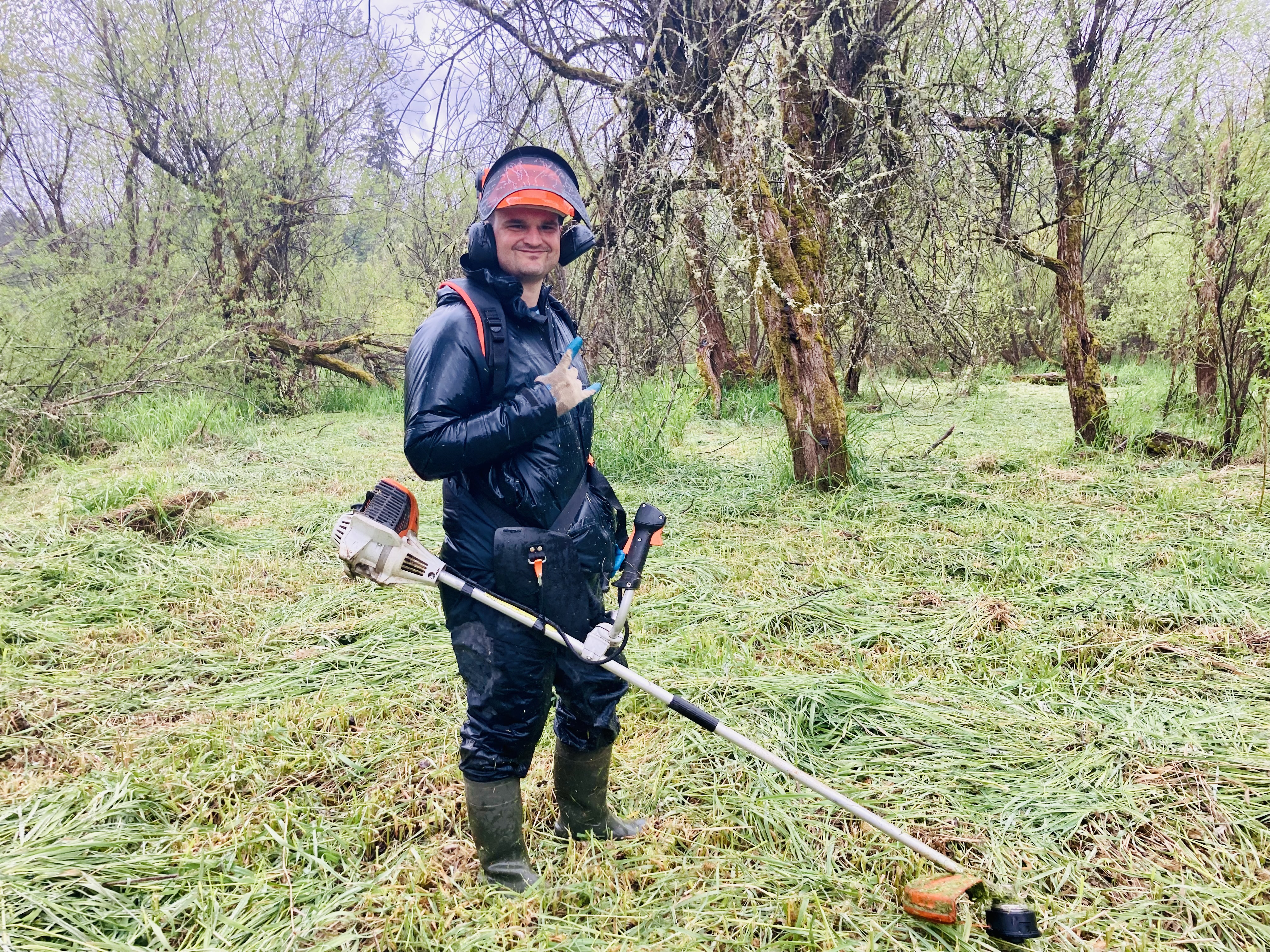 Alex leading restoration maintenance