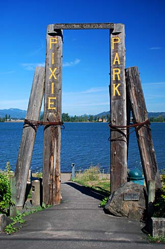 Entrance to Pixie Park