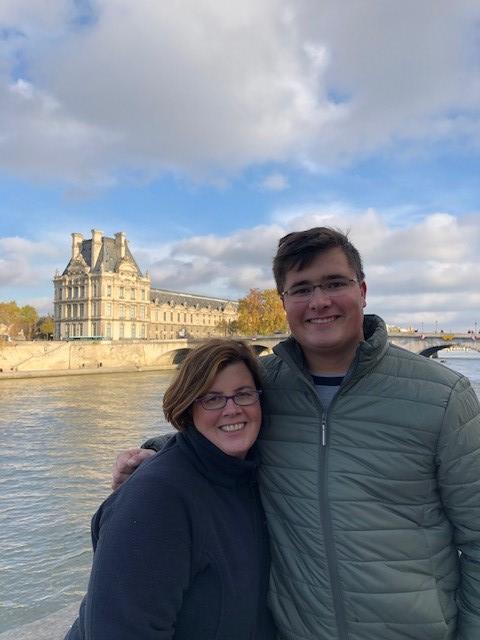 Elaine and her son David