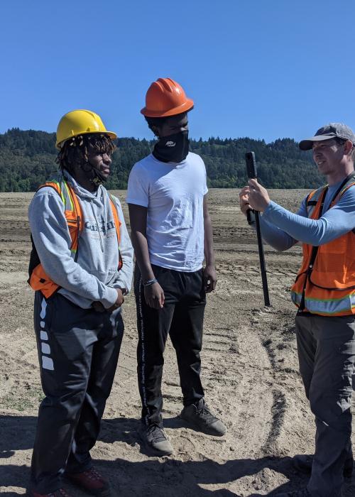 Summer Recreation Leaders in the field