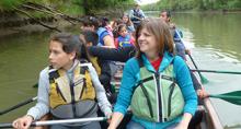 Community paddle Gilbert River Sauvie Island